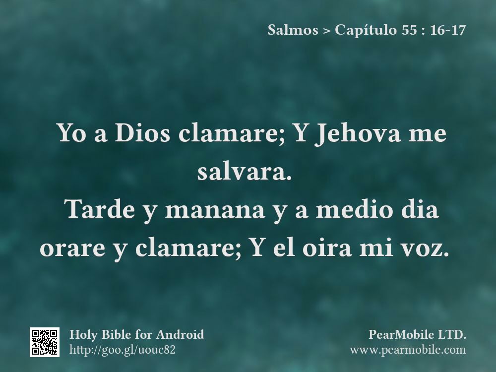 Salmos, Capítulo 55:16-17